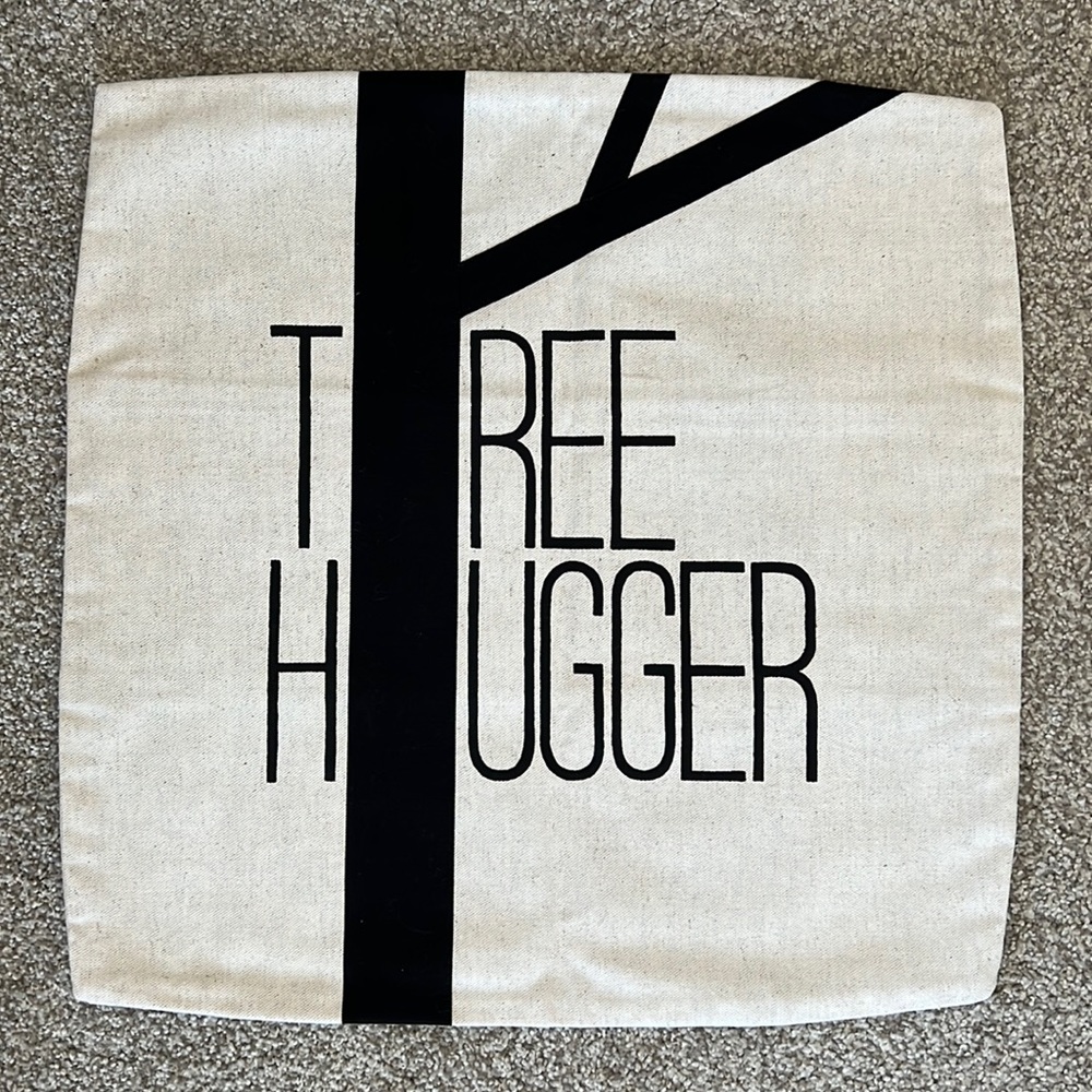 Pillow Cover Tree Hugger